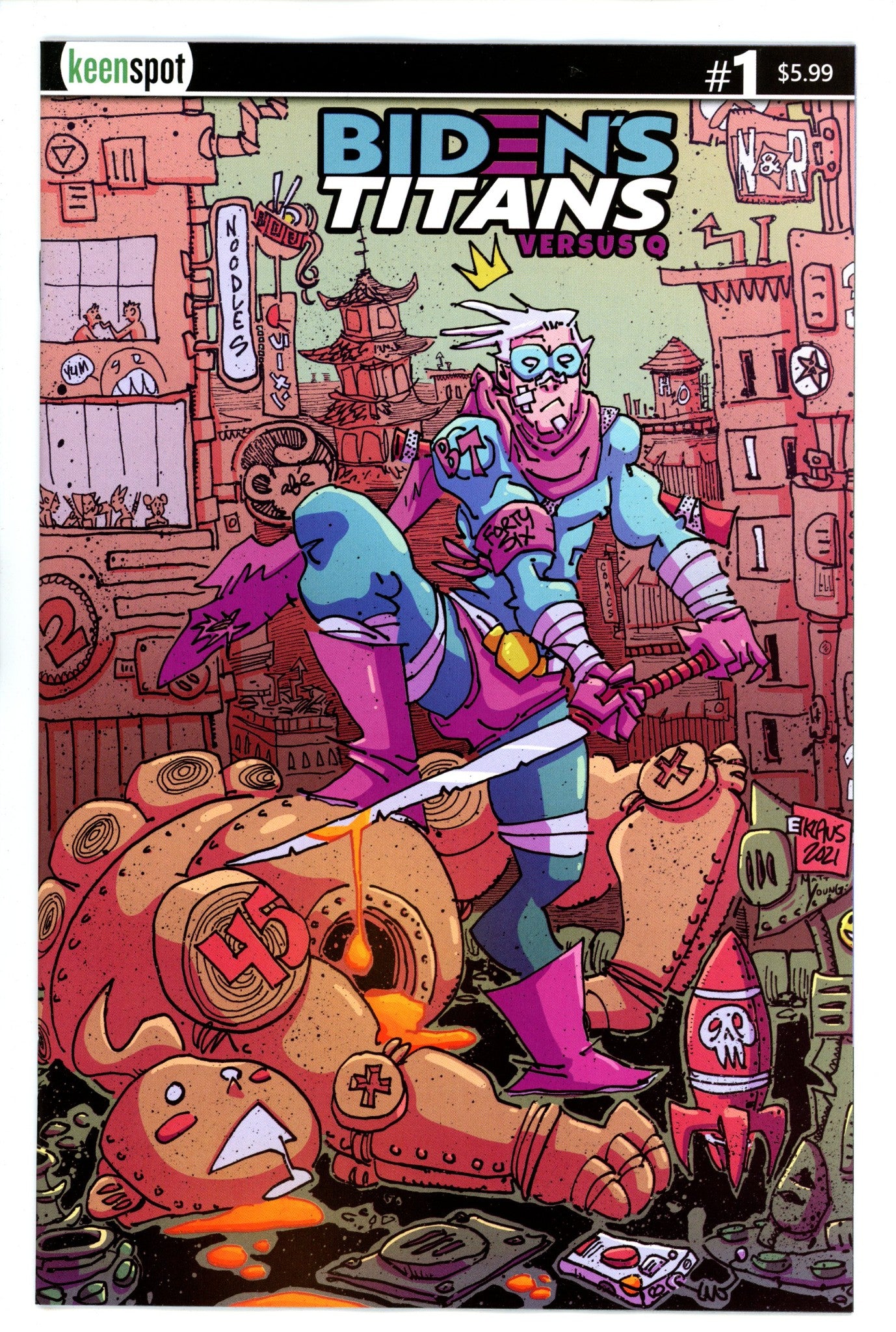 Bidens Titans VS Q 1 Klaus Variant (2022)