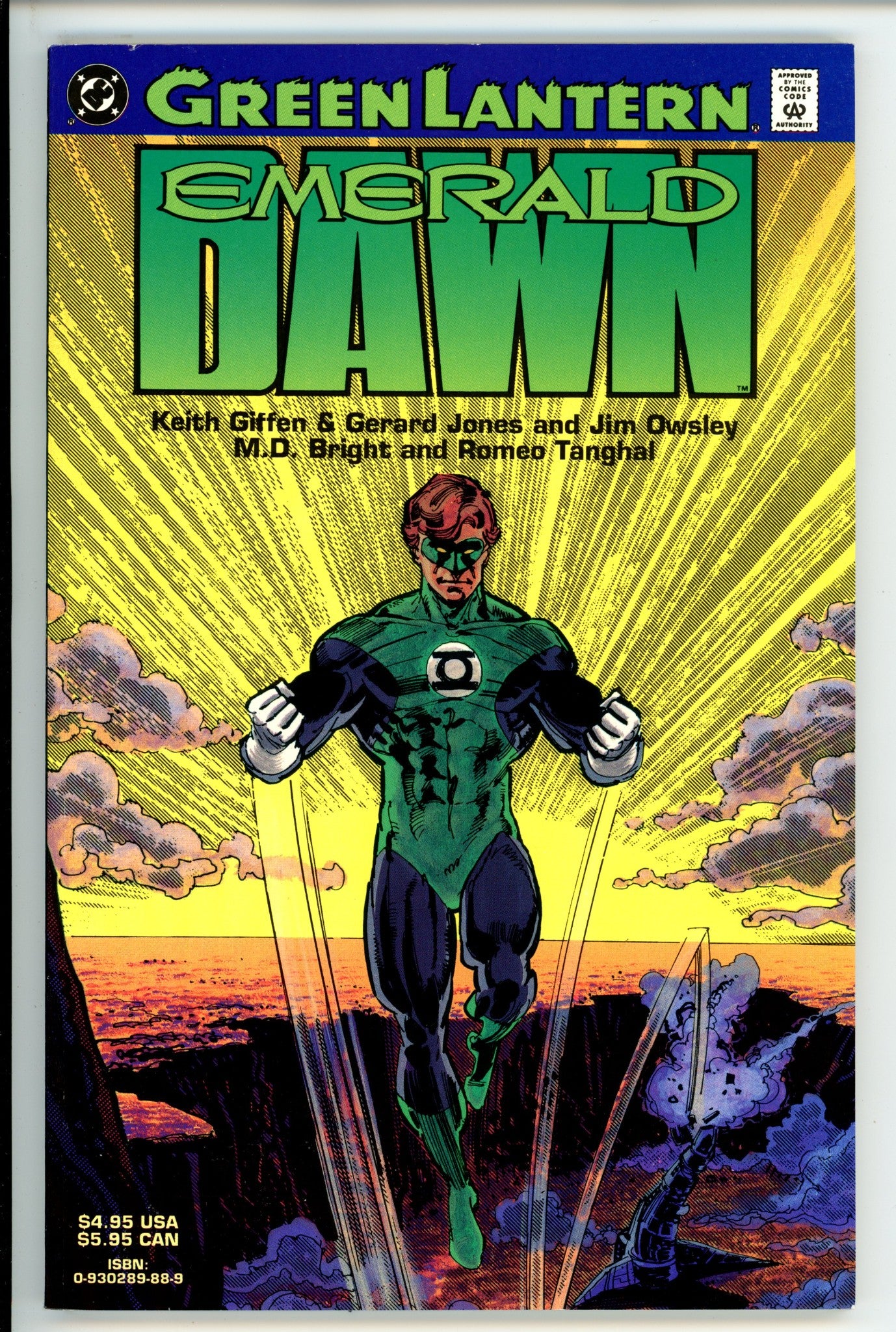 Green Lantern Emerald Dawn TPB 1st Print