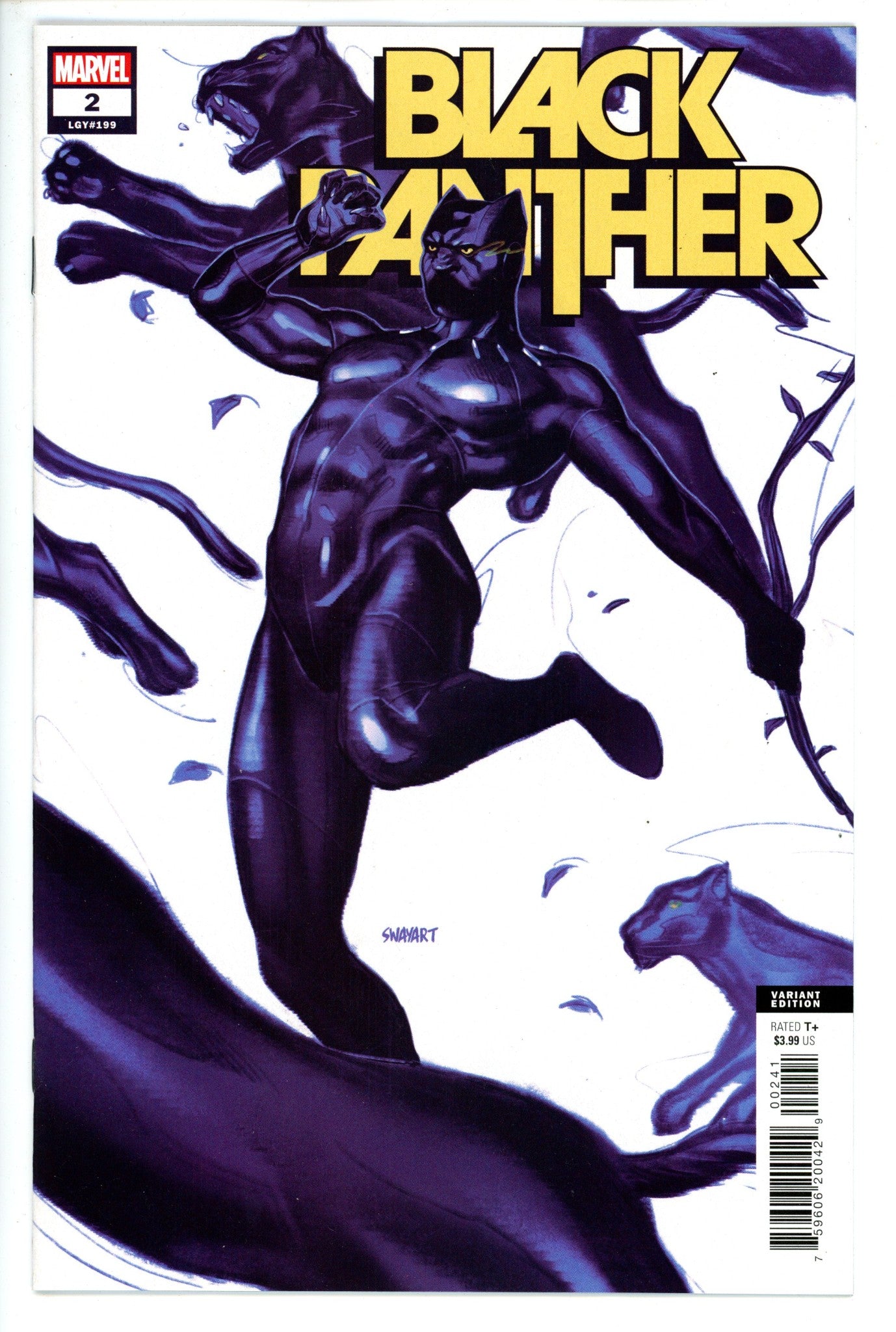 Black Panther Vol 8 2 Swaby Variant NM (2021)