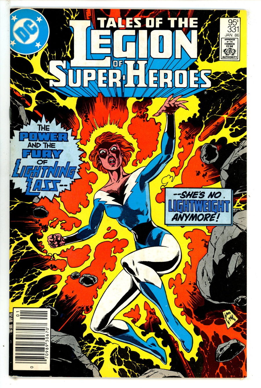 Tales of the Legion of Super-Heroes 331 Canadian Price Variant FN/VF (1986)