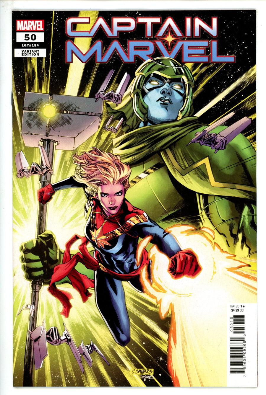 Captain Marvel Vol 11 50 Smith Incentive Variant NM (2023)