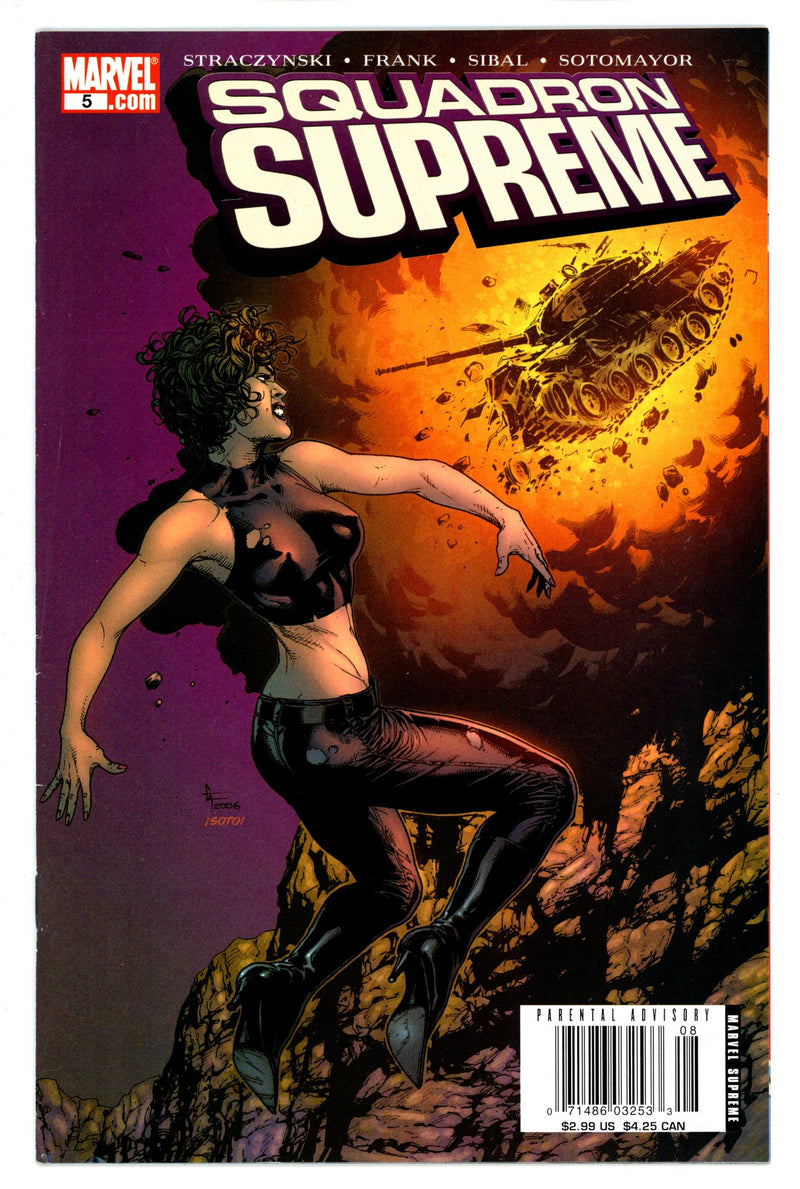 Squadron Supreme Vol 2 5 Newsstand FN+