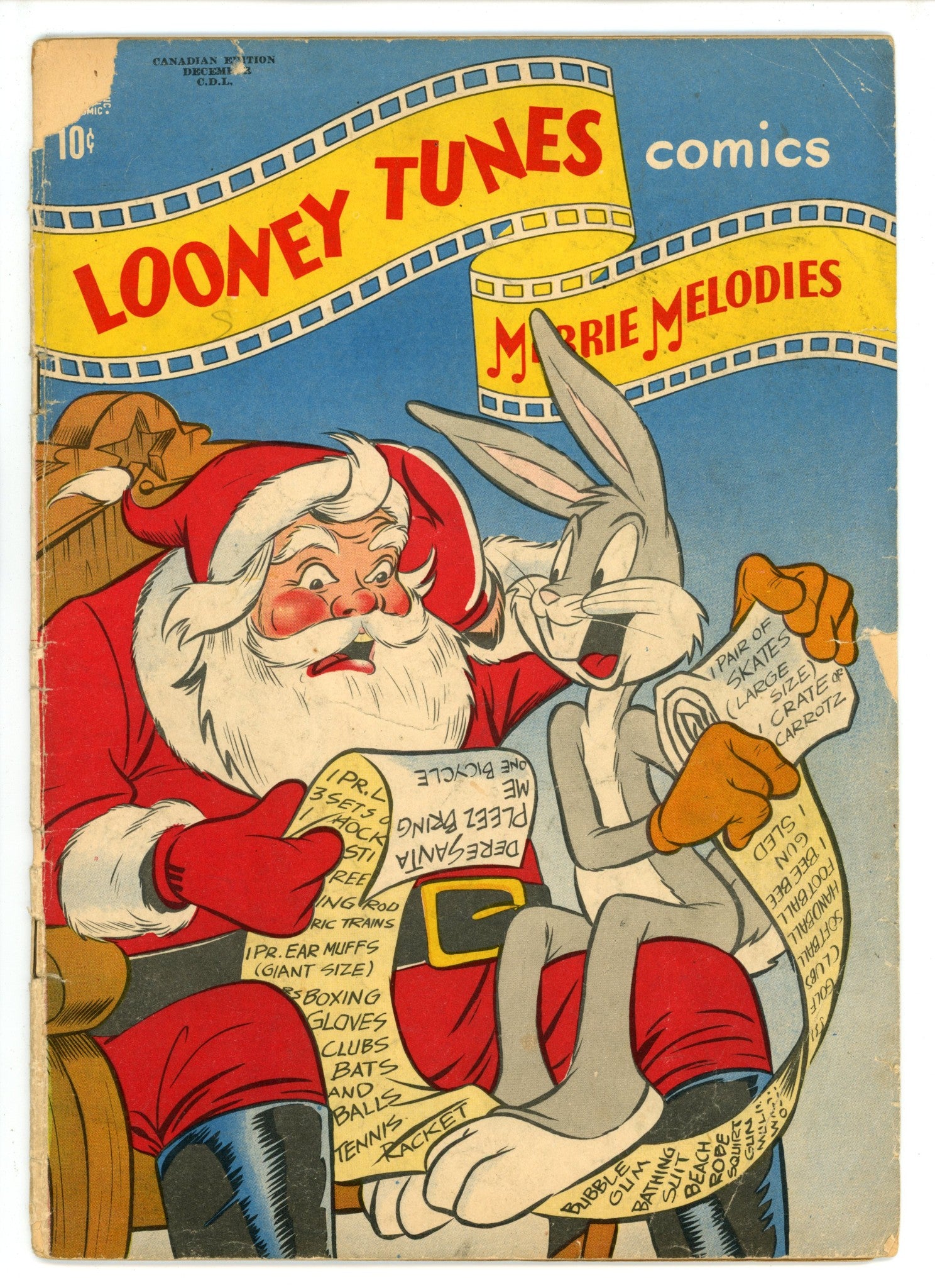 Looney Tunes and Merrie Melodies Comics 97 Canadian GD