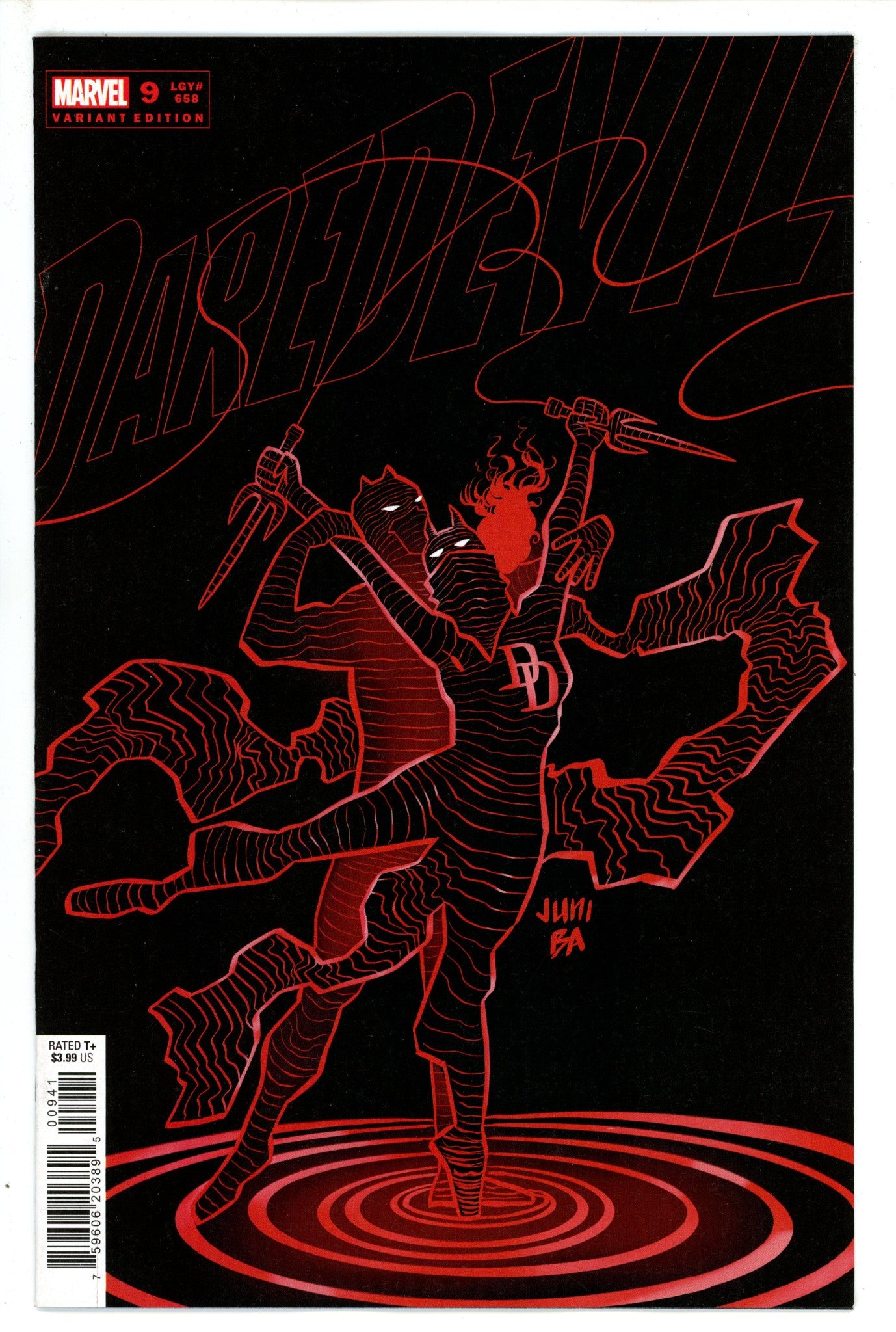 Daredevil Vol 7 9 Ba Incentive Variant VF/NM (2023)