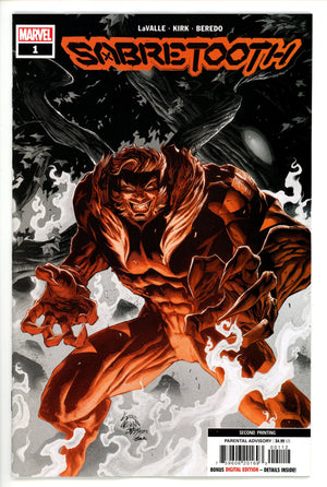 Sabretooth Vol 3 1 2nd Print (2022)