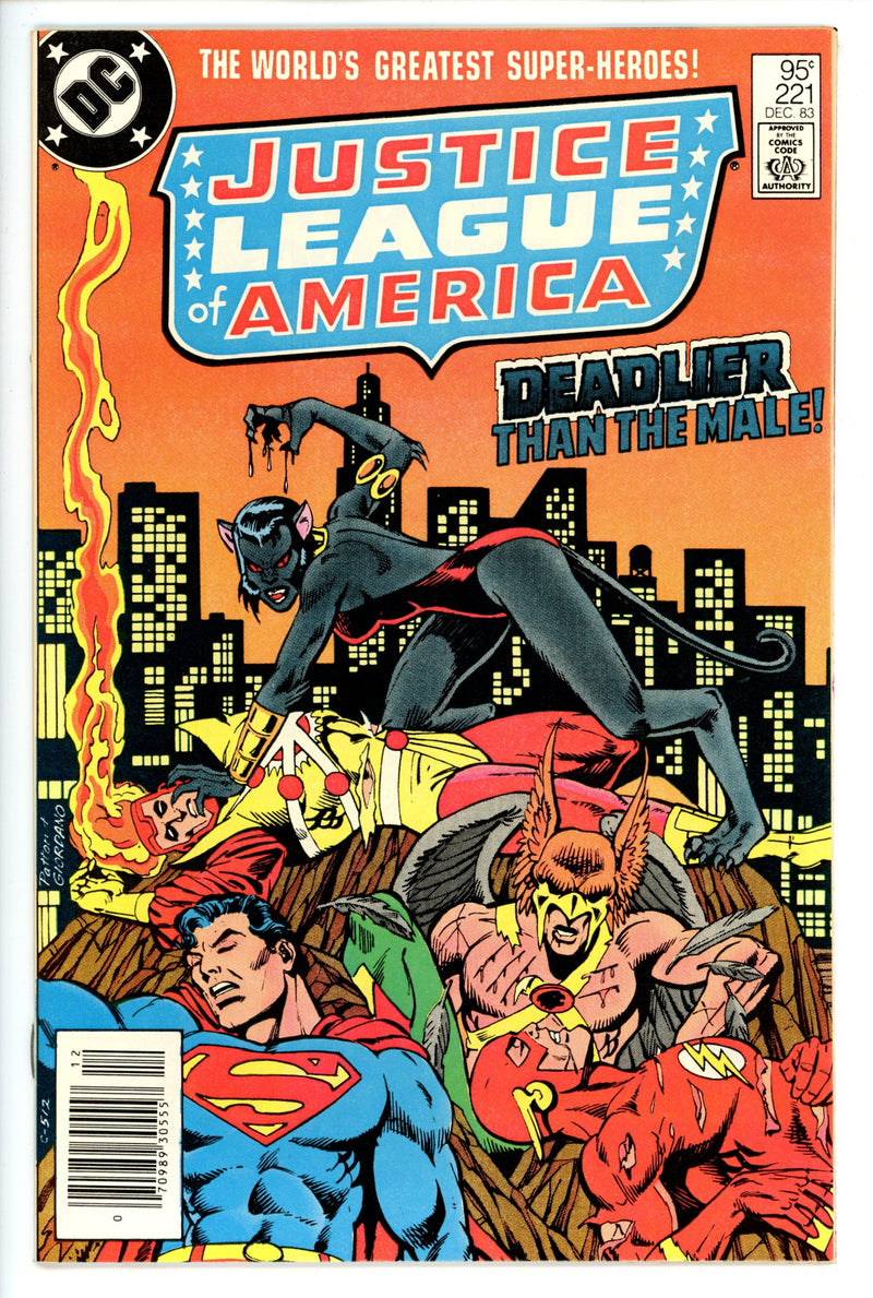 Justice League of America Vol 1 221 Canadian VF+