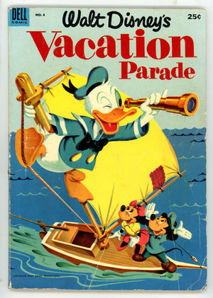 Walt Disney's Vacation Parade 4 VG (1953)