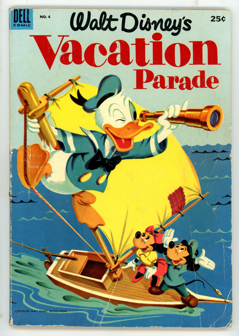Walt Disney's Vacation Parade 4 VG (1953)