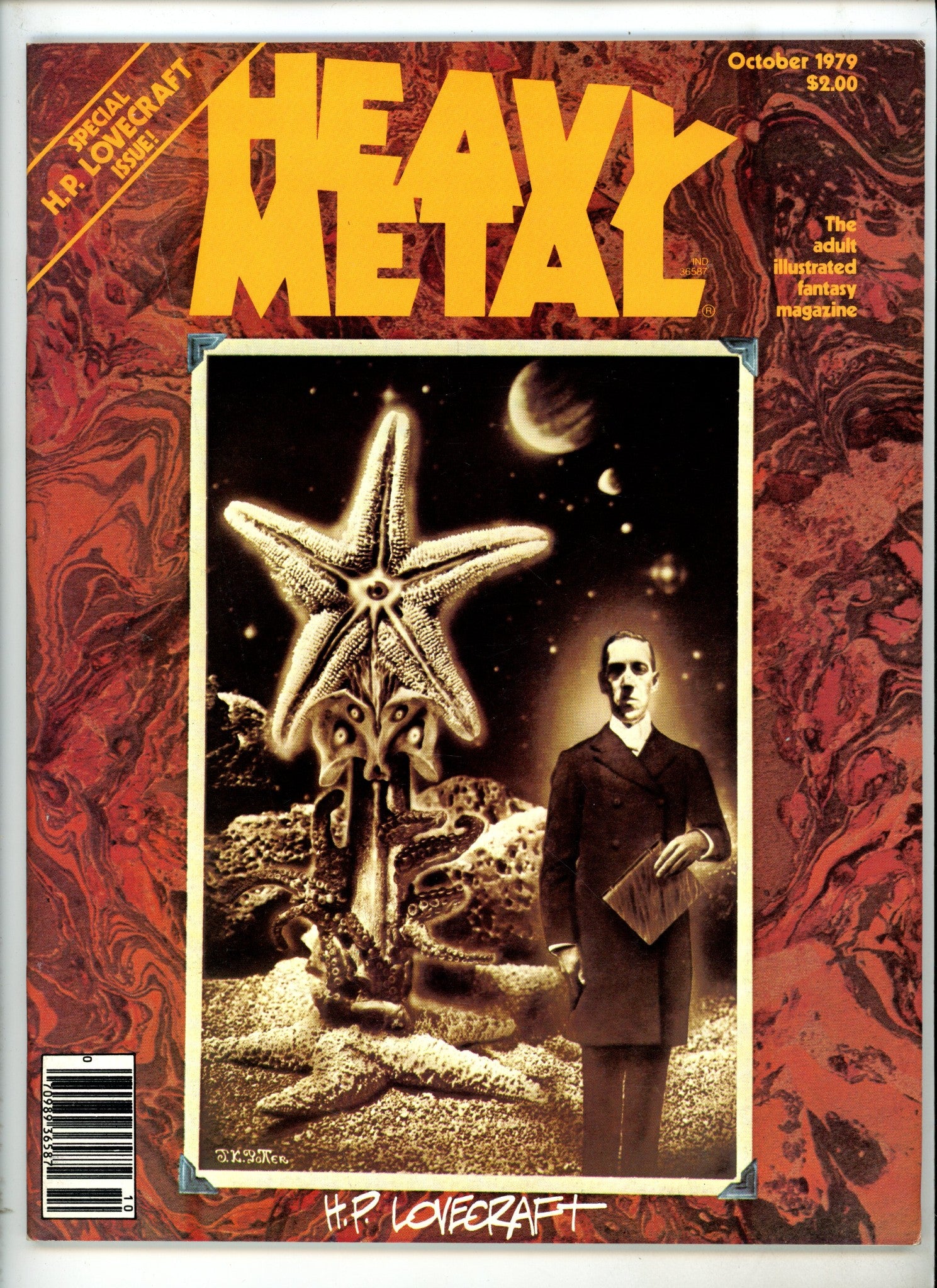 Heavy Metal Vol 1979 October Newsstand FN+