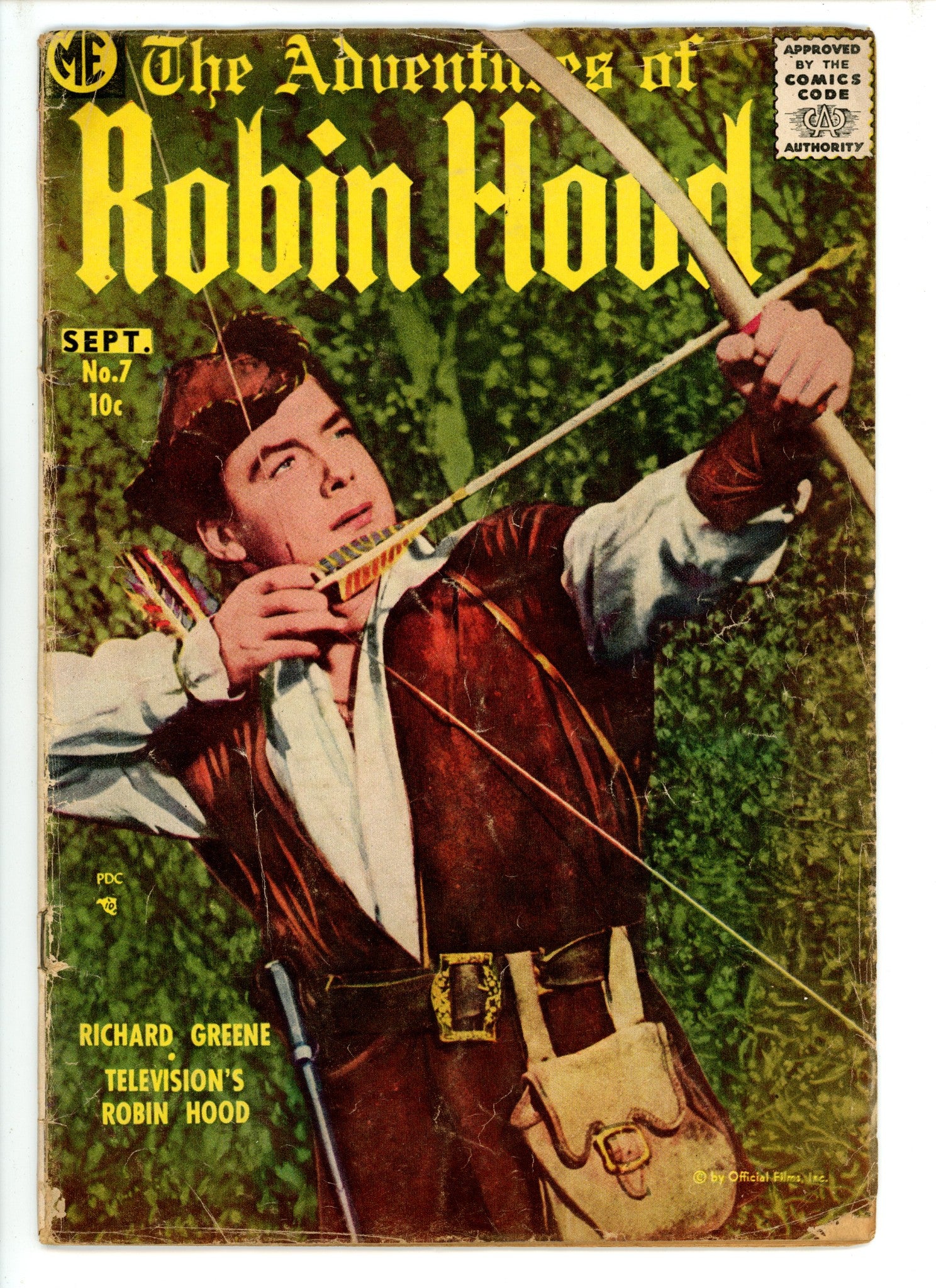 The Adventures of Robin Hood 7 GD+ (1957)