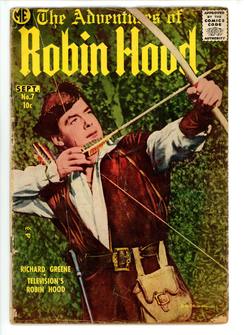 The Adventures of Robin Hood 7 GD+ (1957)
