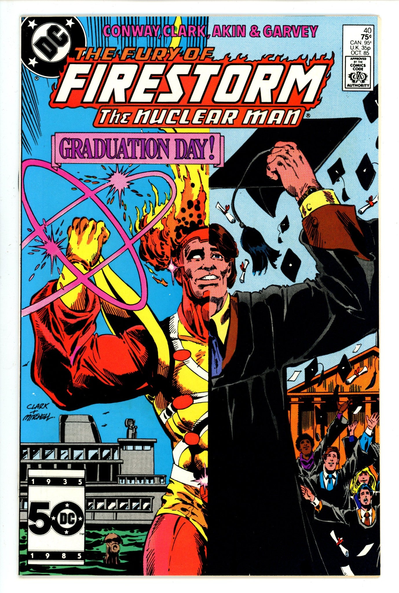 The Fury of Firestorm Vol 2 40 (1985)