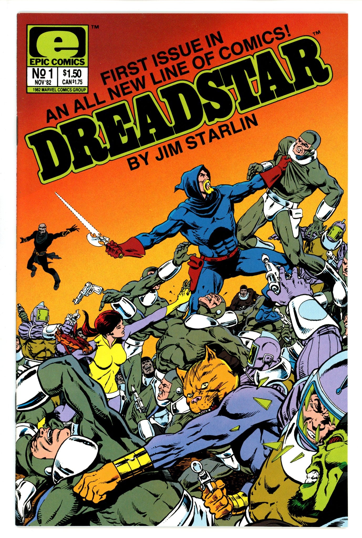 Dreadstar Vol 1 1 VF+