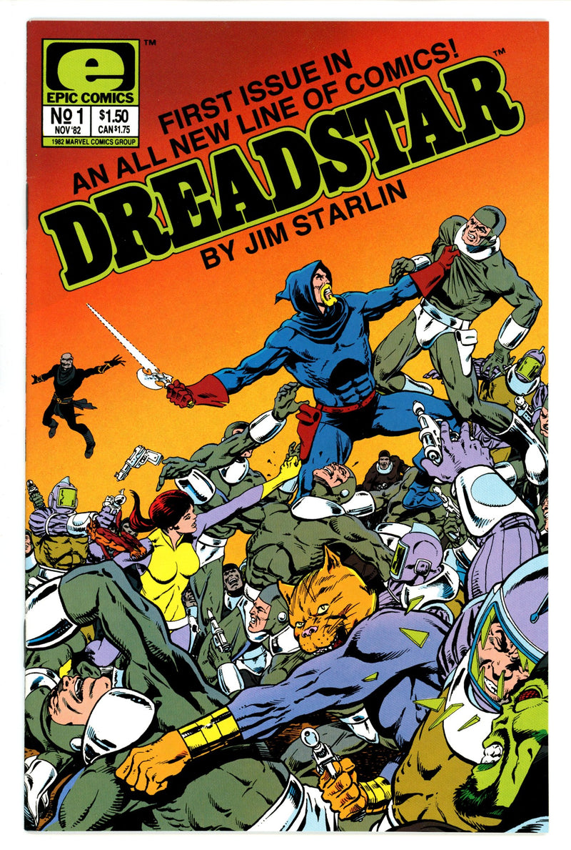 Dreadstar Vol 1 1 VF+