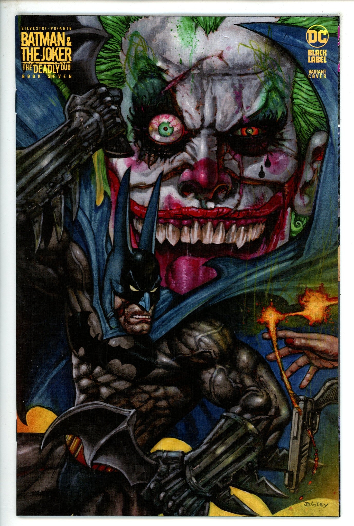 Batman & The Joker The Deadly Duo 7 Bisley Variant (2023)