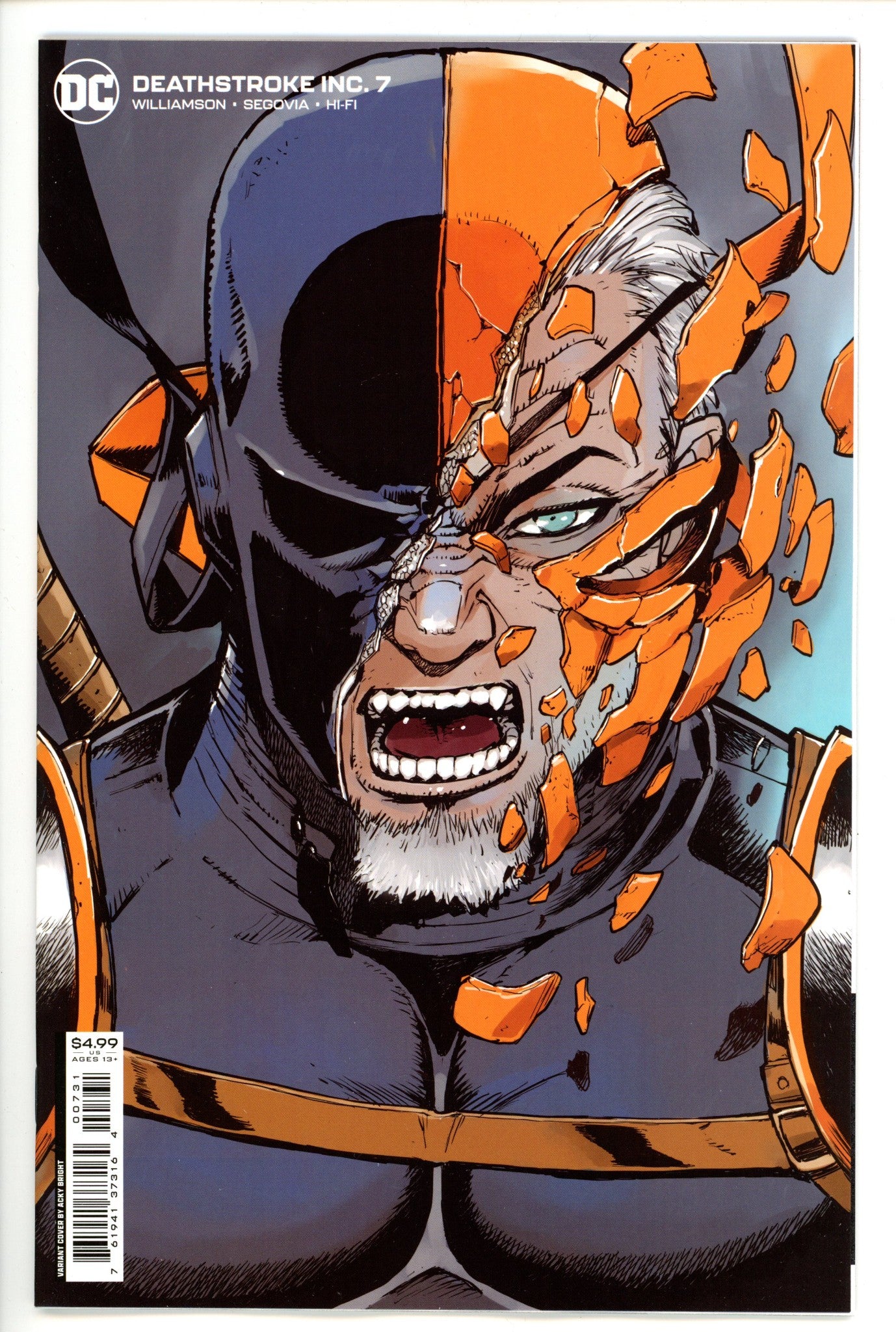 Deathstroke Inc 7 Bright Variant NM+ (2022)