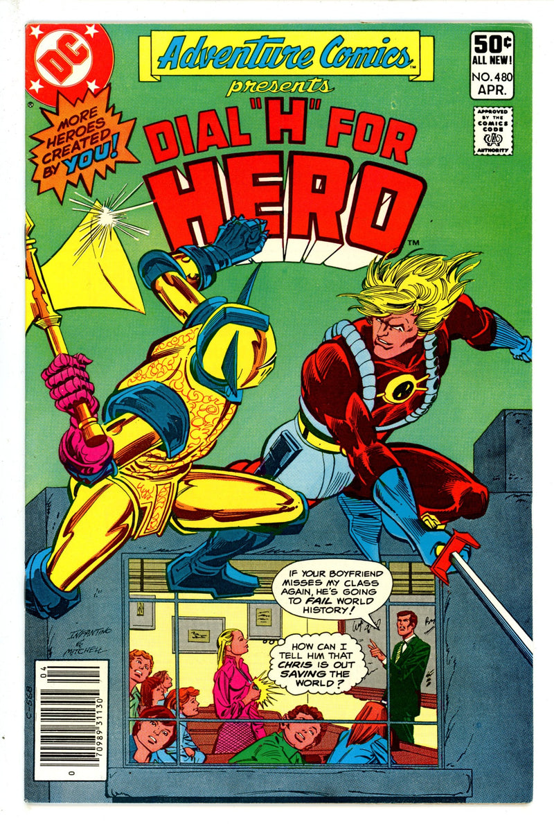 Adventure Comics Vol 1 480 Newsstand (1981)