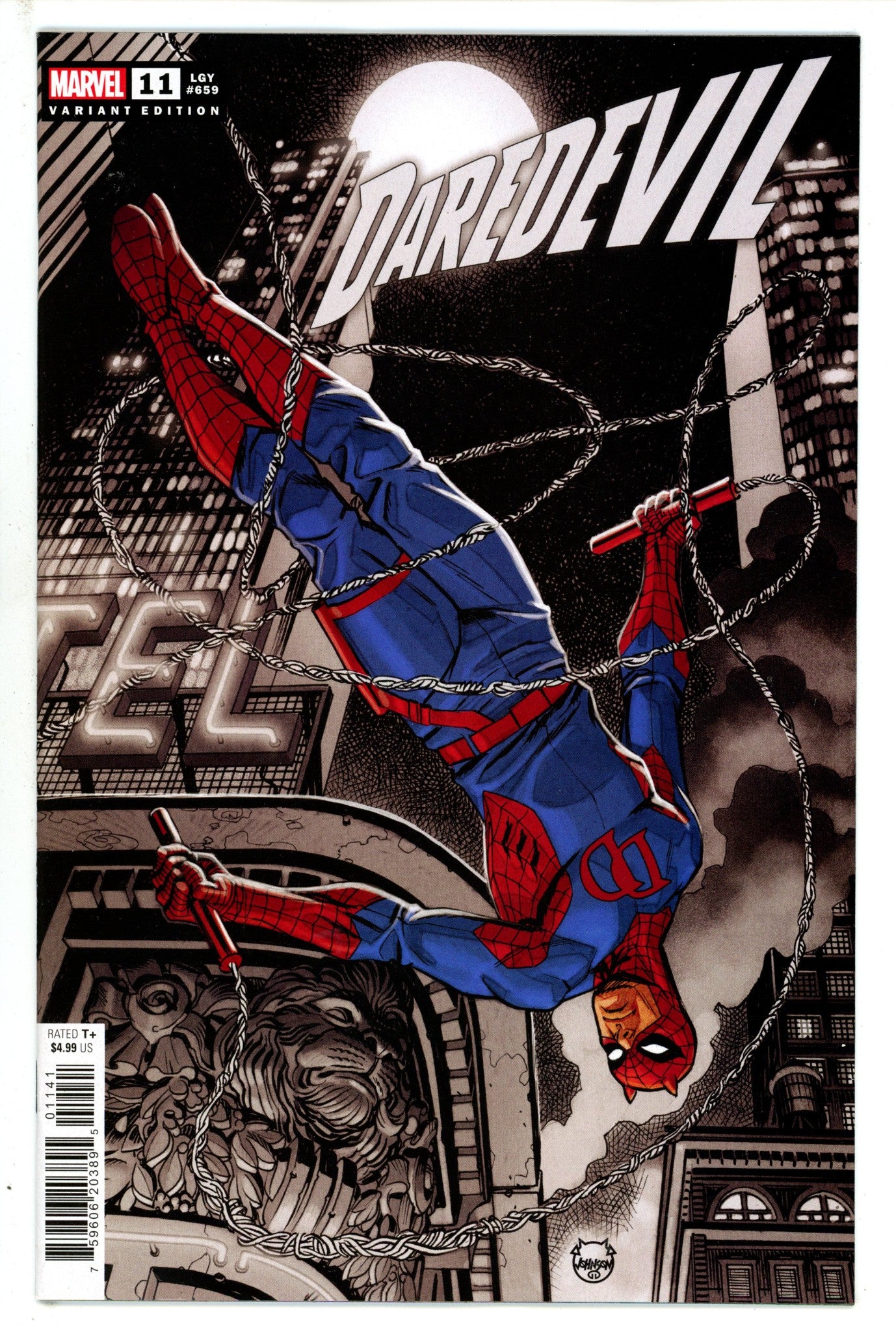Daredevil Vol 7 11 Johnson Spider-Verse Variant (2023)