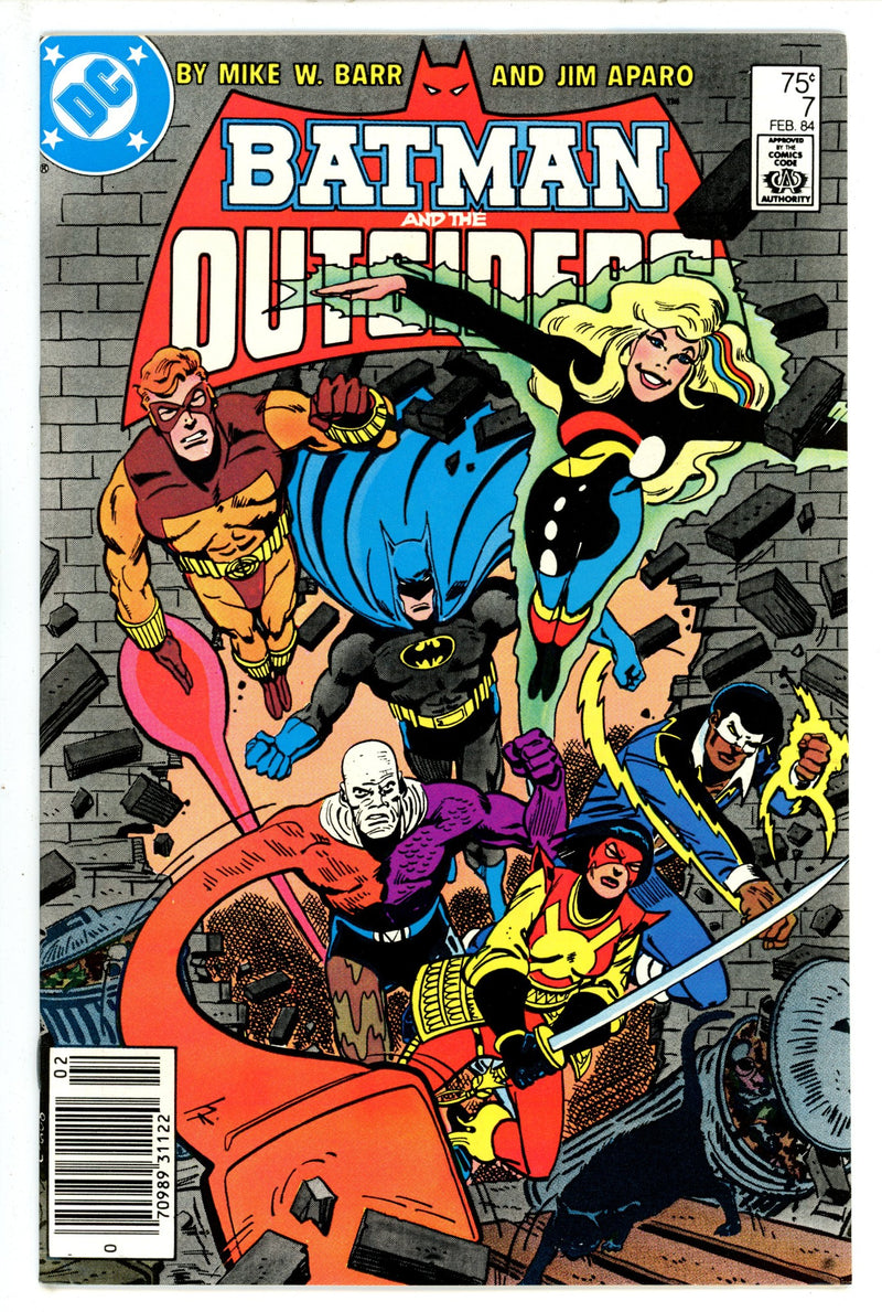 Batman and the Outsiders Vol 1 7 Newsstand (1983)