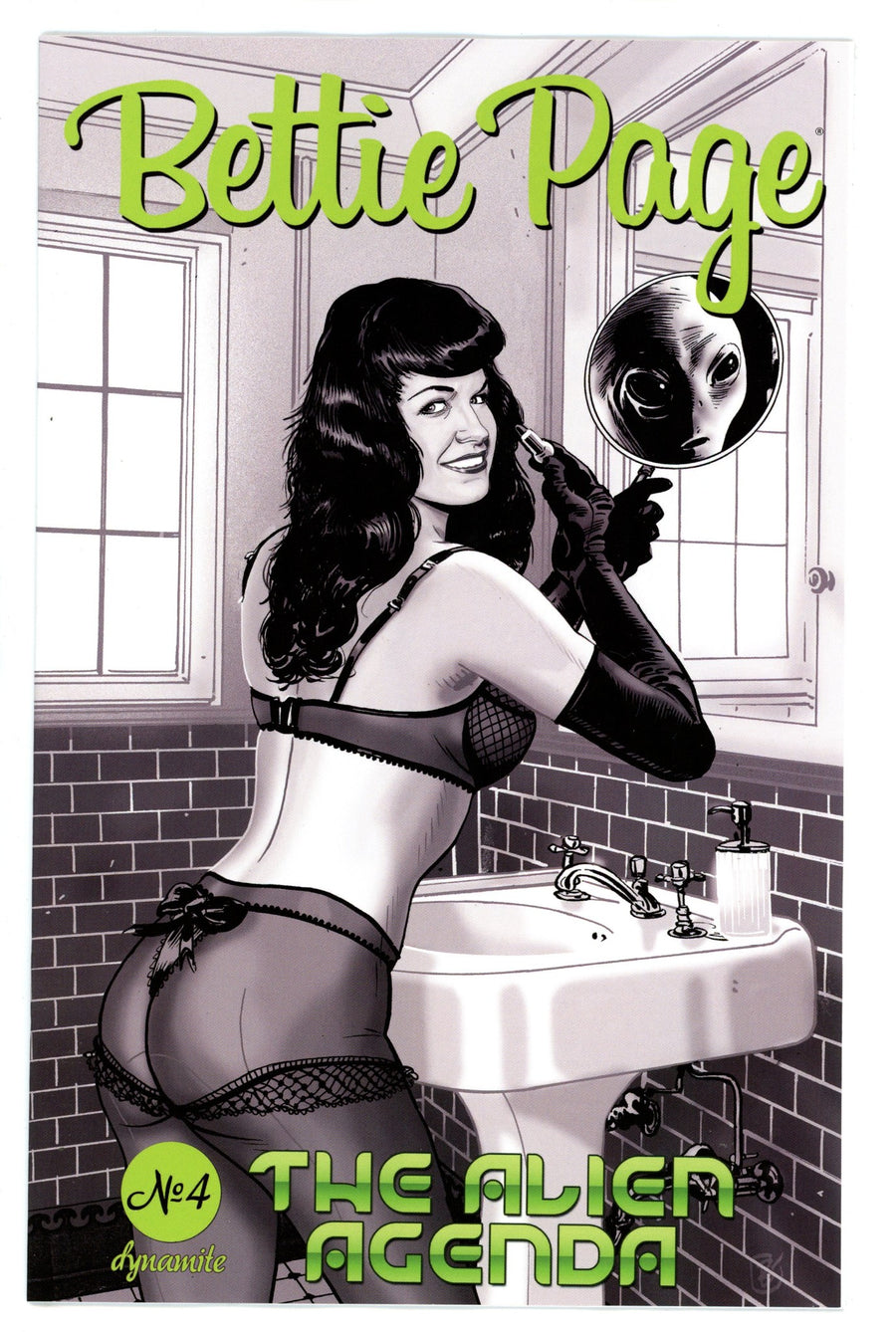 Bettie Page Alien Agenda 4 Broxton Variant