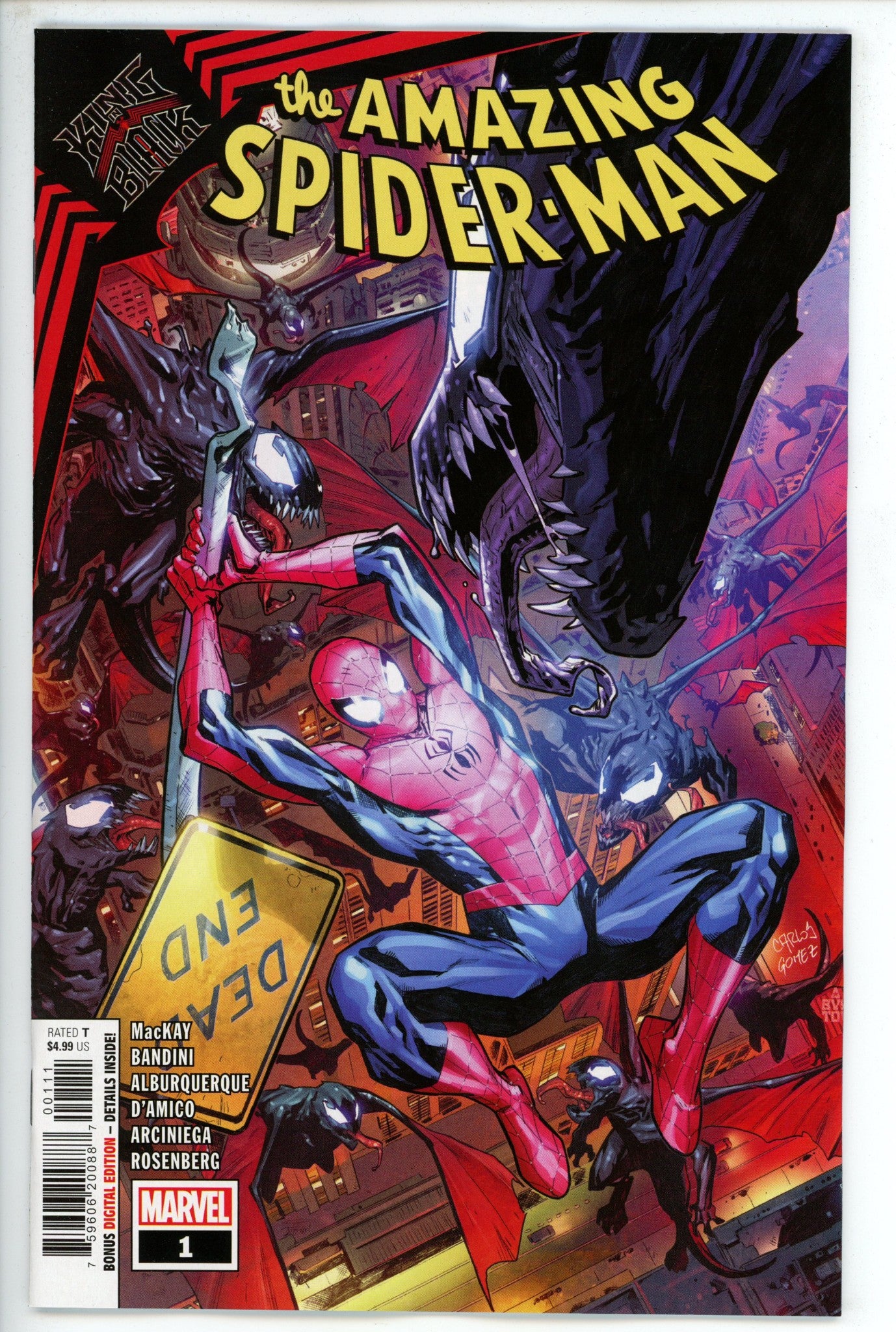 King in Black Spider-Man 1-Marvel-CaptCan Comics Inc