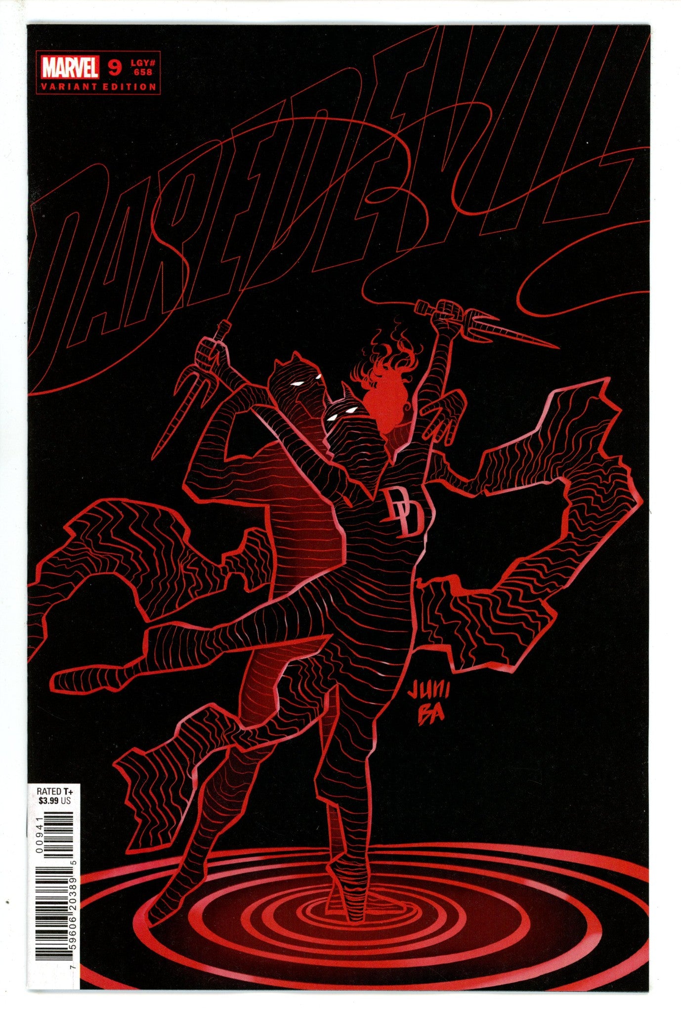 Daredevil Vol 7 9 Ba Incentive Variant NM- (2023)