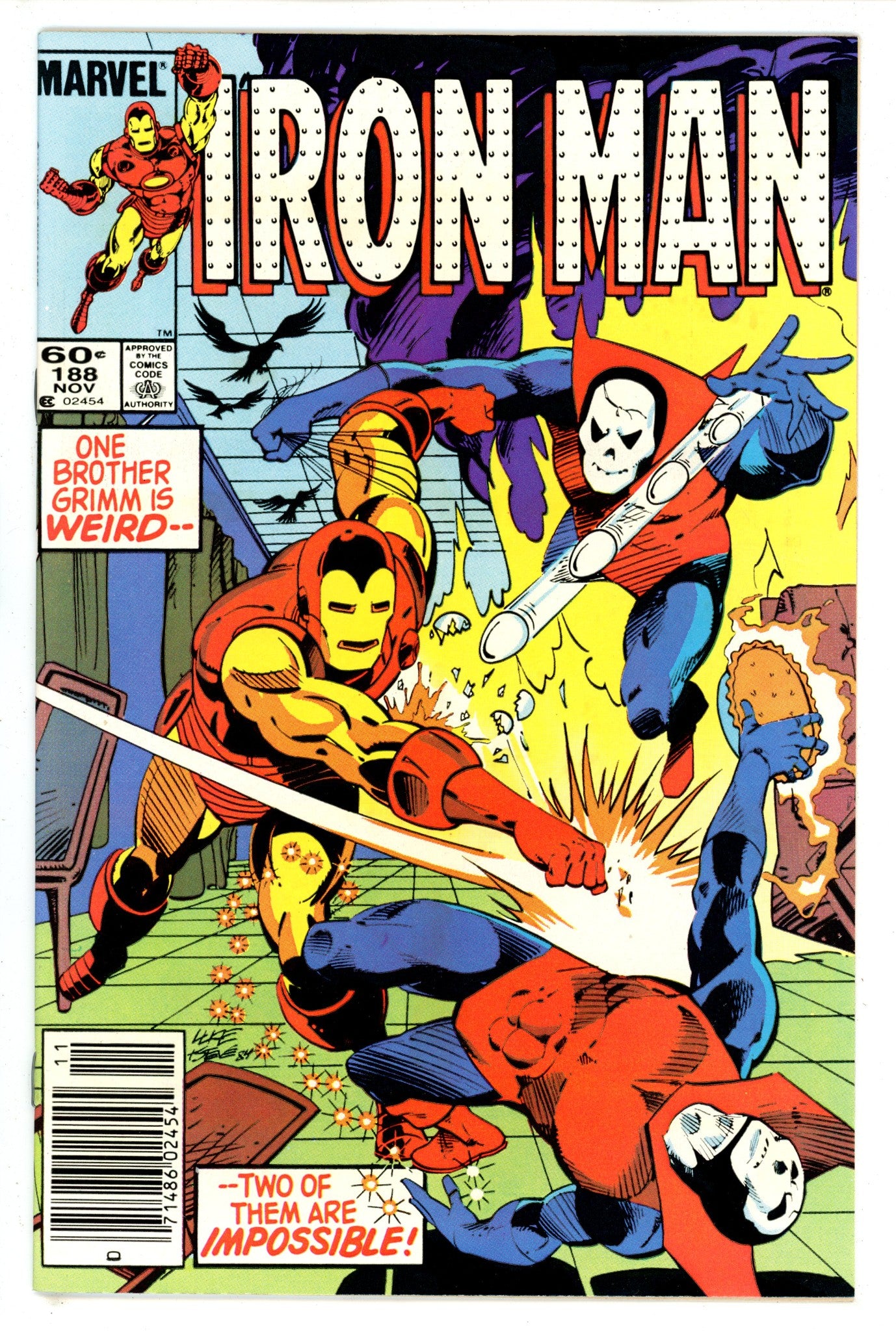 Iron Man Vol 1 188 Newsstand