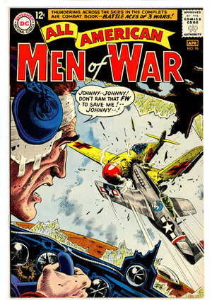 All-American Men of War 96 Bottom Staple Detached Apparent VF+