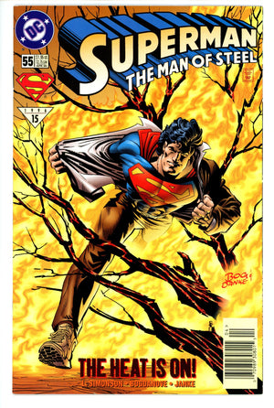 Superman: The Man of Steel 55 Newsstand