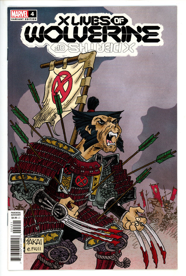 X Lives of Wolverine 4 Sakai Variant NM (2022)