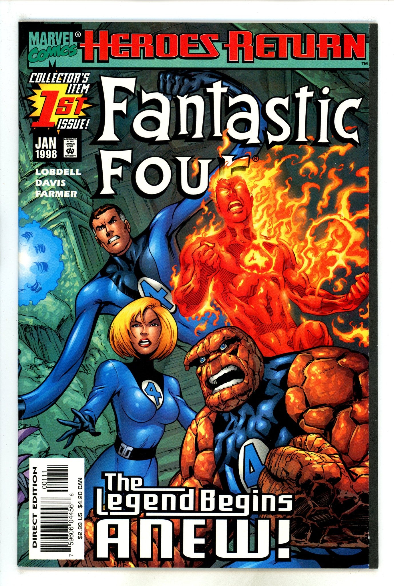 Fantastic Four Vol 3 1