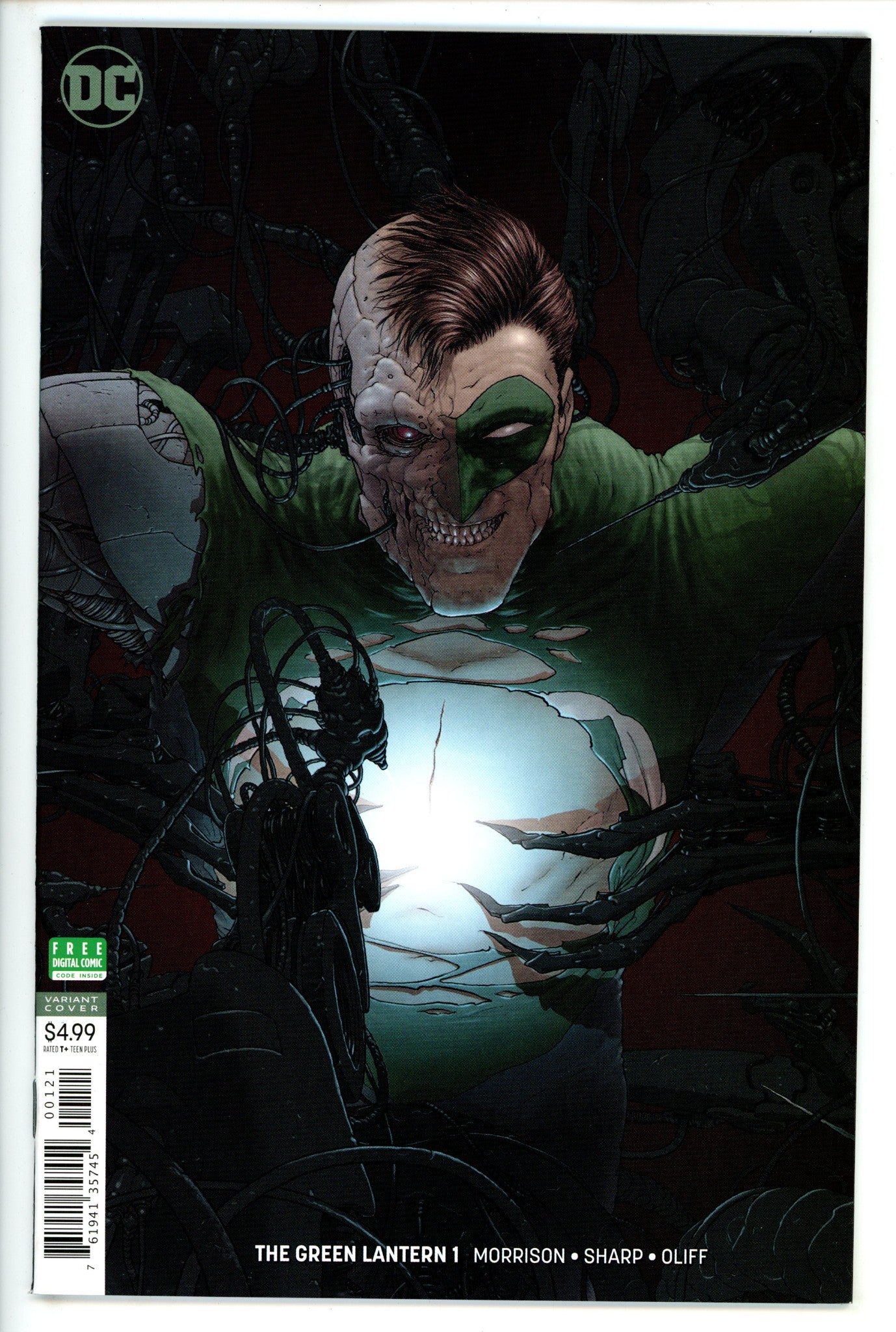 The Green Lantern Vol 6 1 Quitely Variant