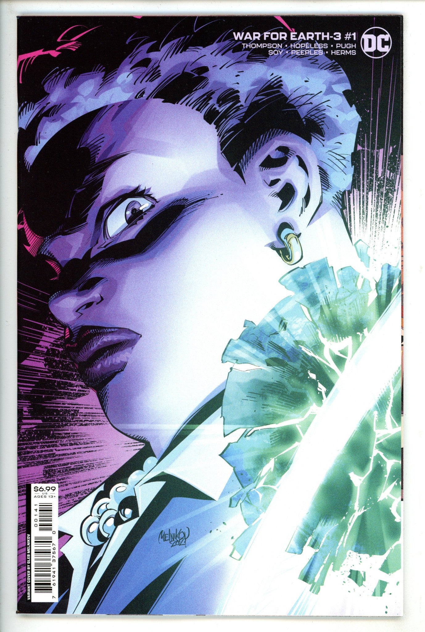 War for Earth-3 1 Melnikov Variant NM