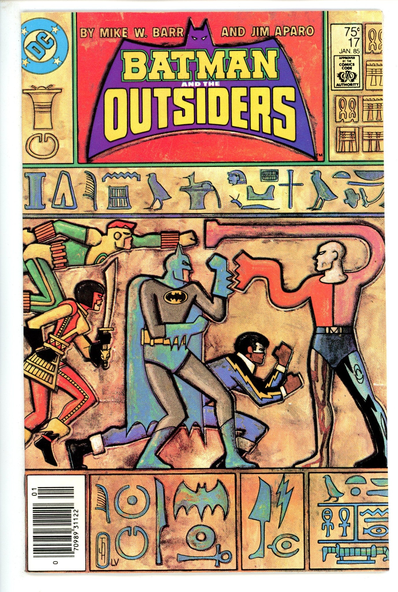 Batman and the Outsiders Vol 1 17 Newsstand