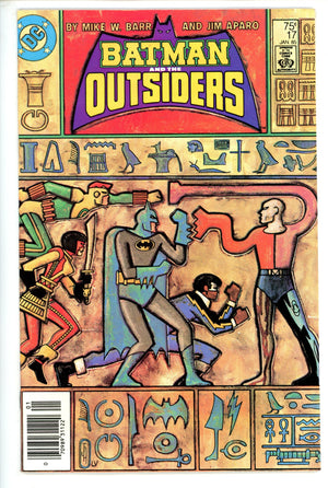 Batman and the Outsiders Vol 1 17 Newsstand