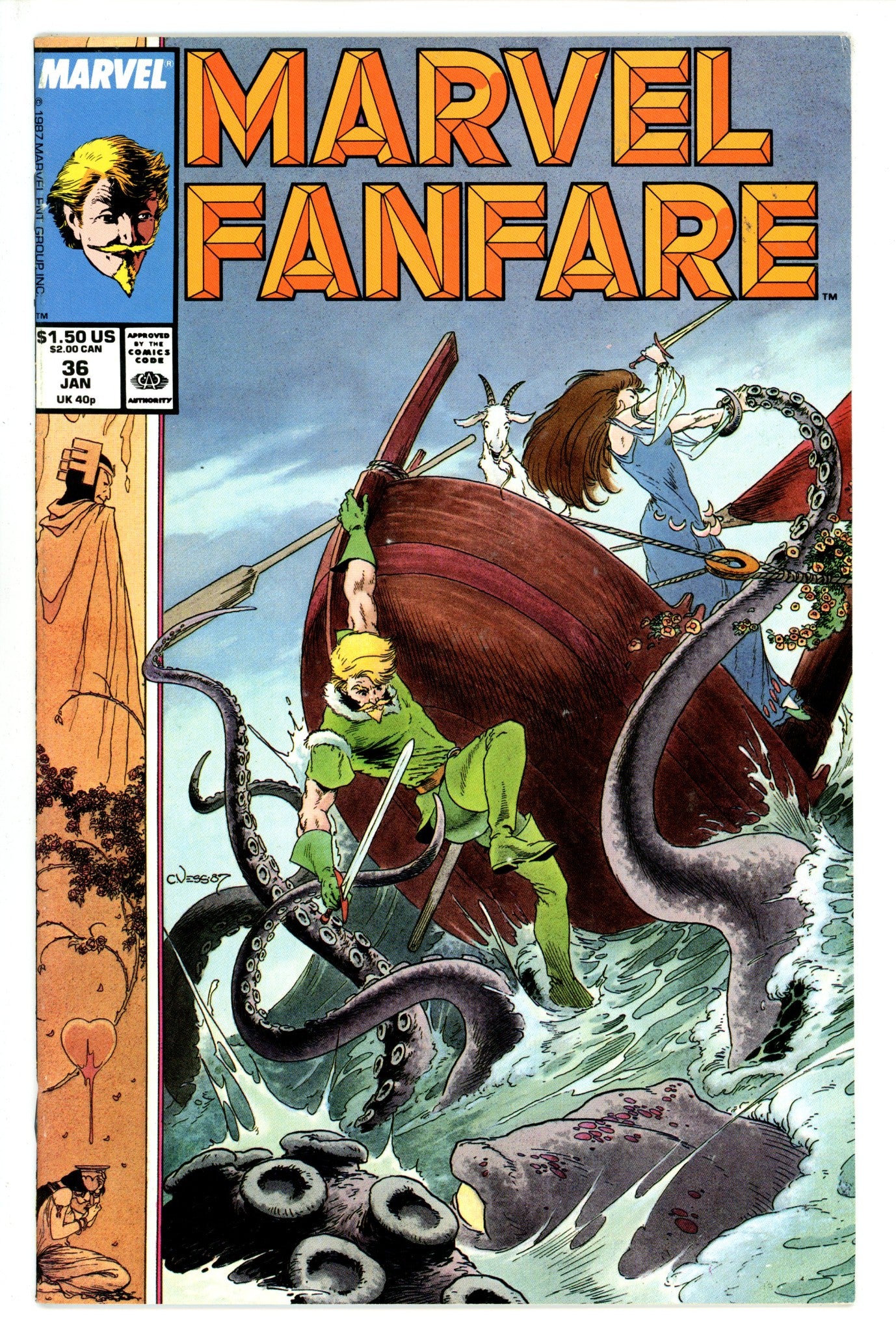 Marvel Fanfare Vol 1 36 (1987)