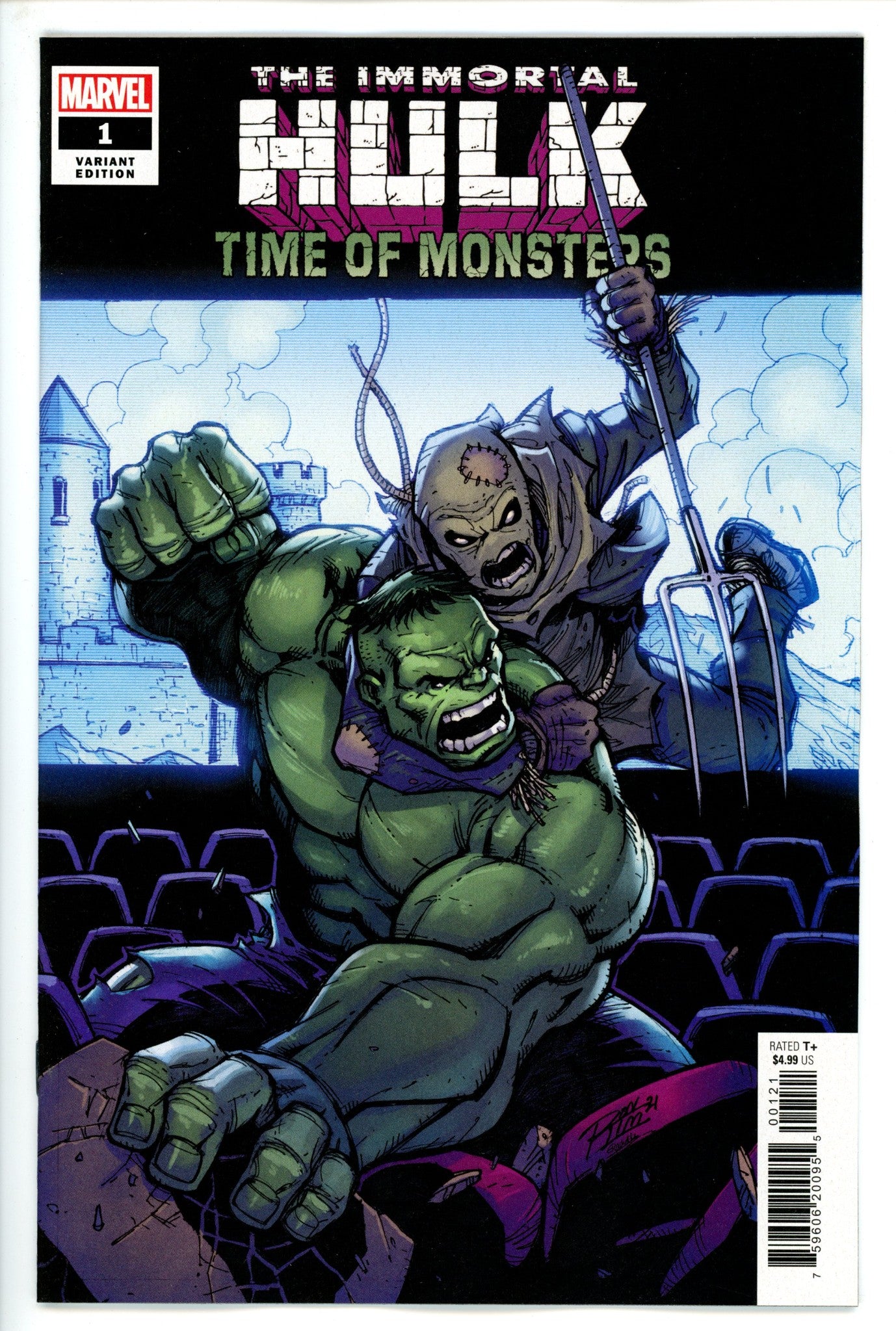 Immortal Hulk Time of Monsters 1 Lim Variant (2021)