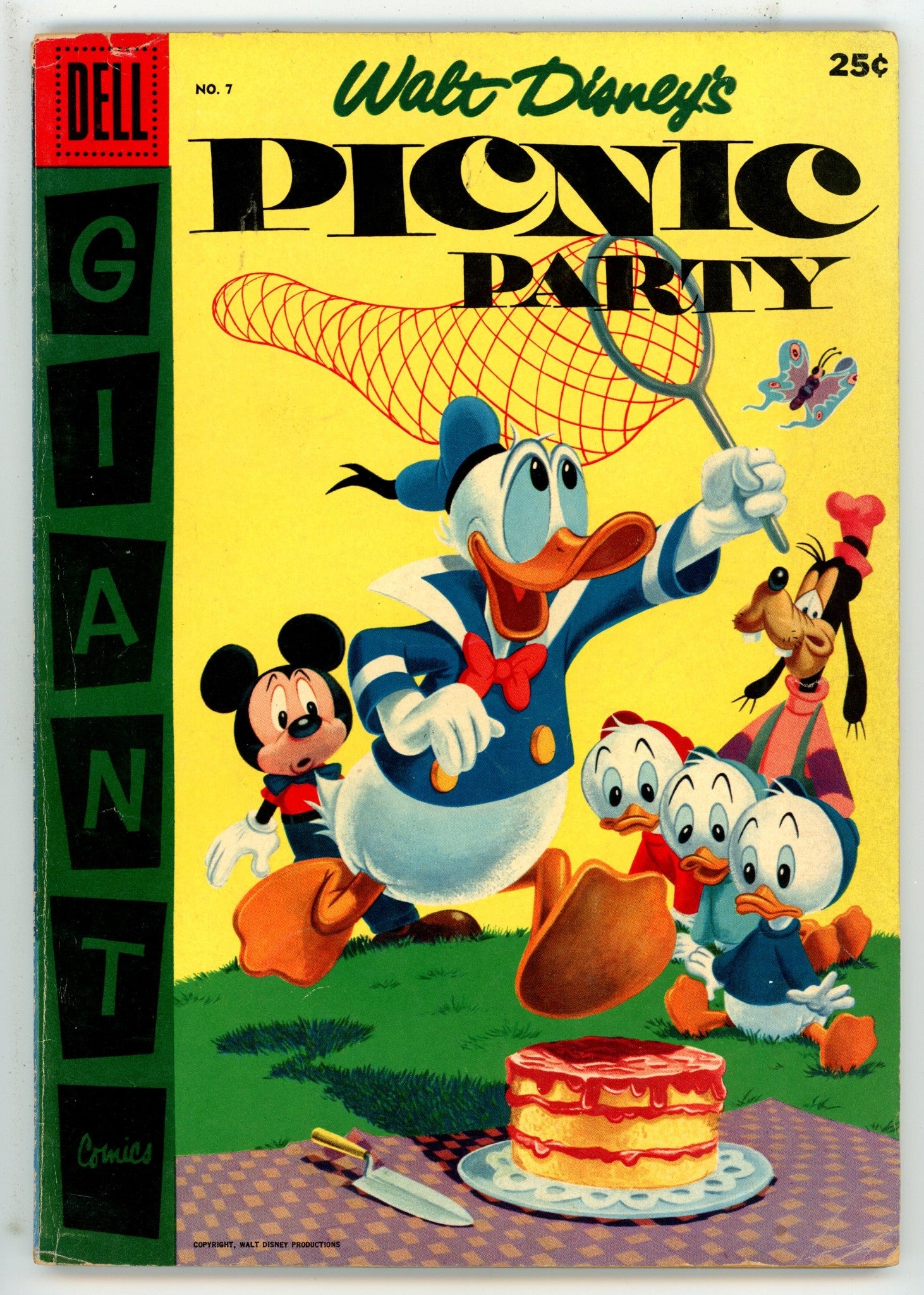 Walt Disney's Picnic Party 7 VG (1956)