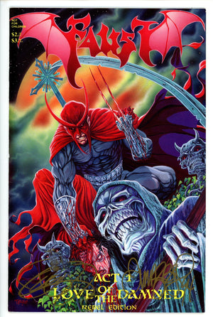 Faust Vol 2 1 3rd Print, Signed Vigil and Quinn NM