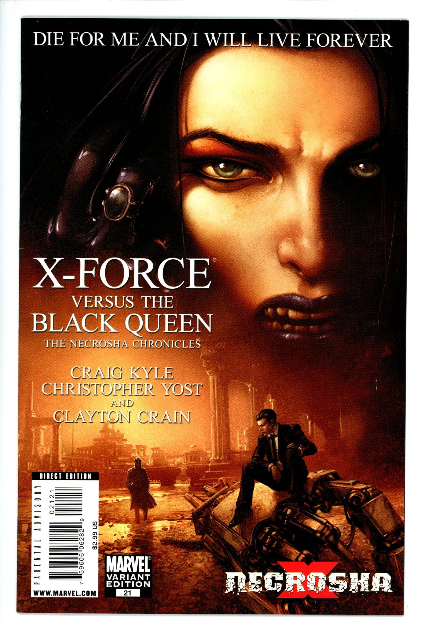 X-Force Vol 3 21 Crain Variant FN+