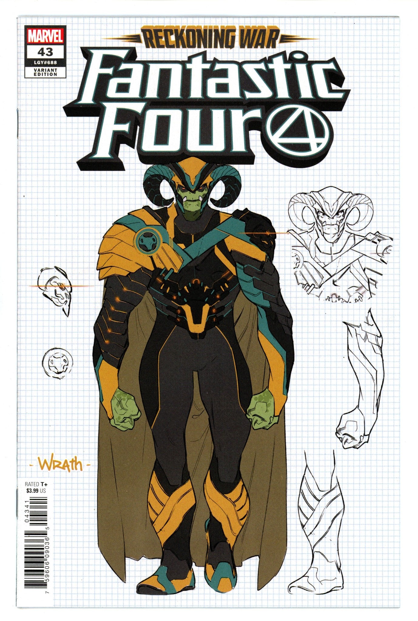 Fantastic Four Vol 6 43 Silva Variant (2022)