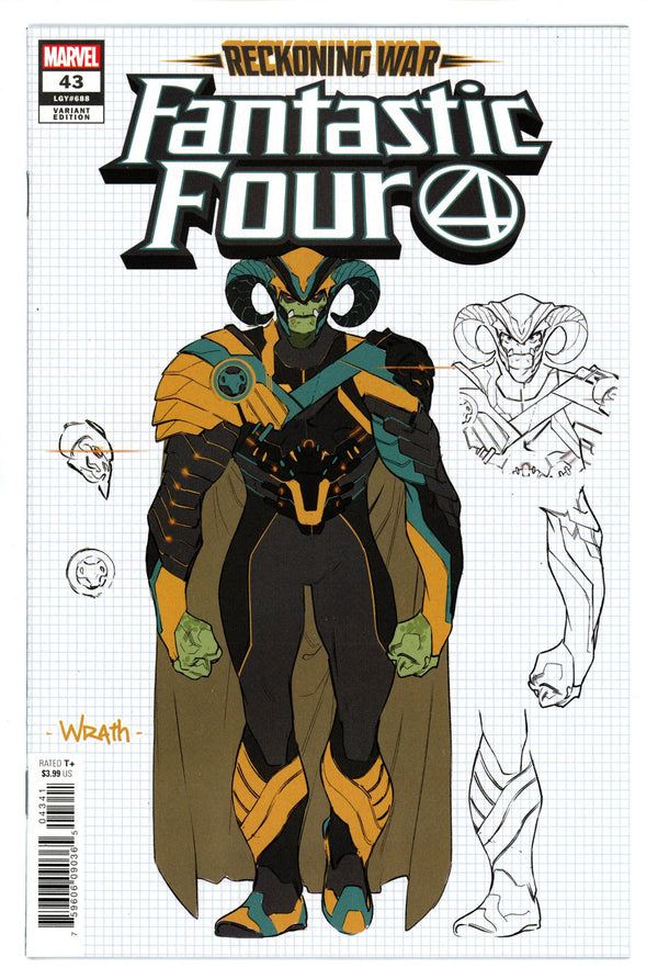 Fantastic Four Vol 6 43 Silva Variant (2022)