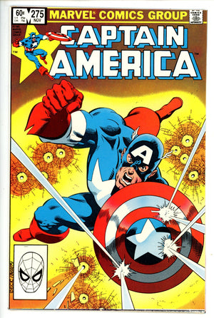 Captain America Vol 1 275 NM-