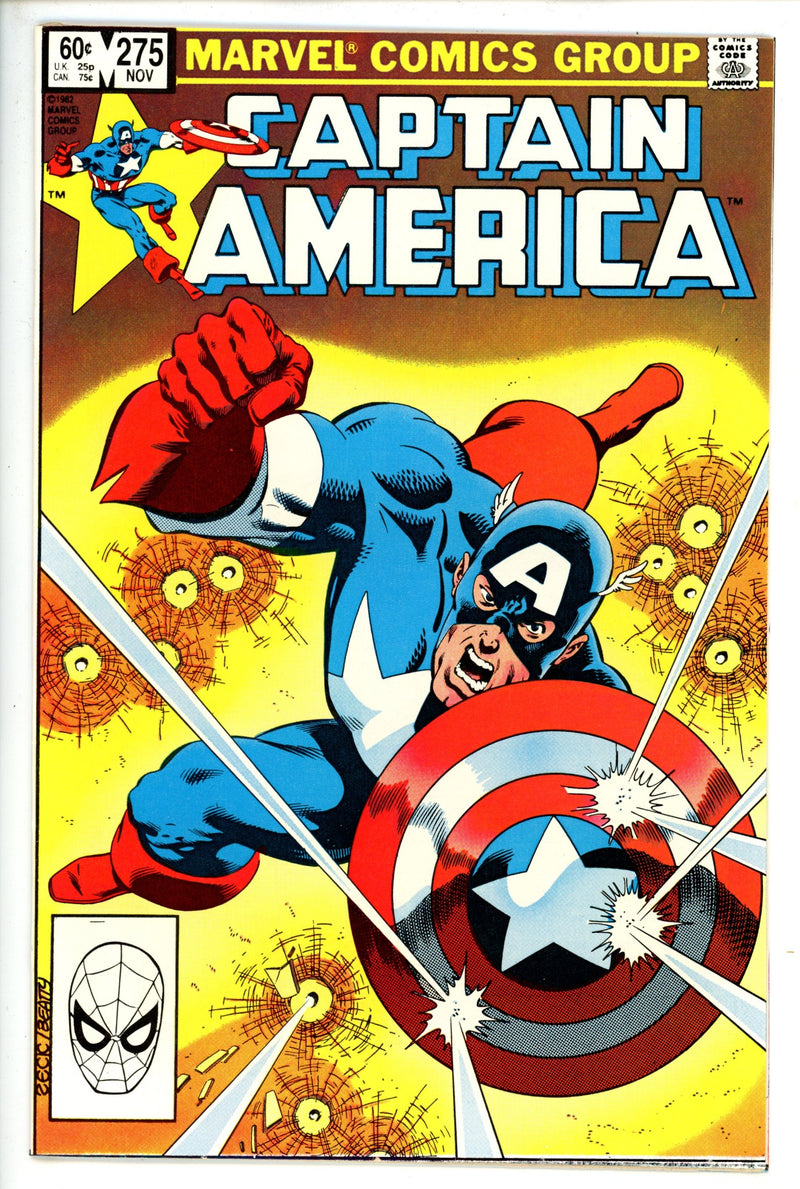 Captain America Vol 1 275 NM-