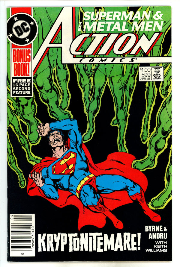 Action Comics Vol 1 599 Canadian VF