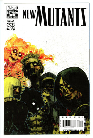 New Mutants Vol 3 6 Zombie Variant NM