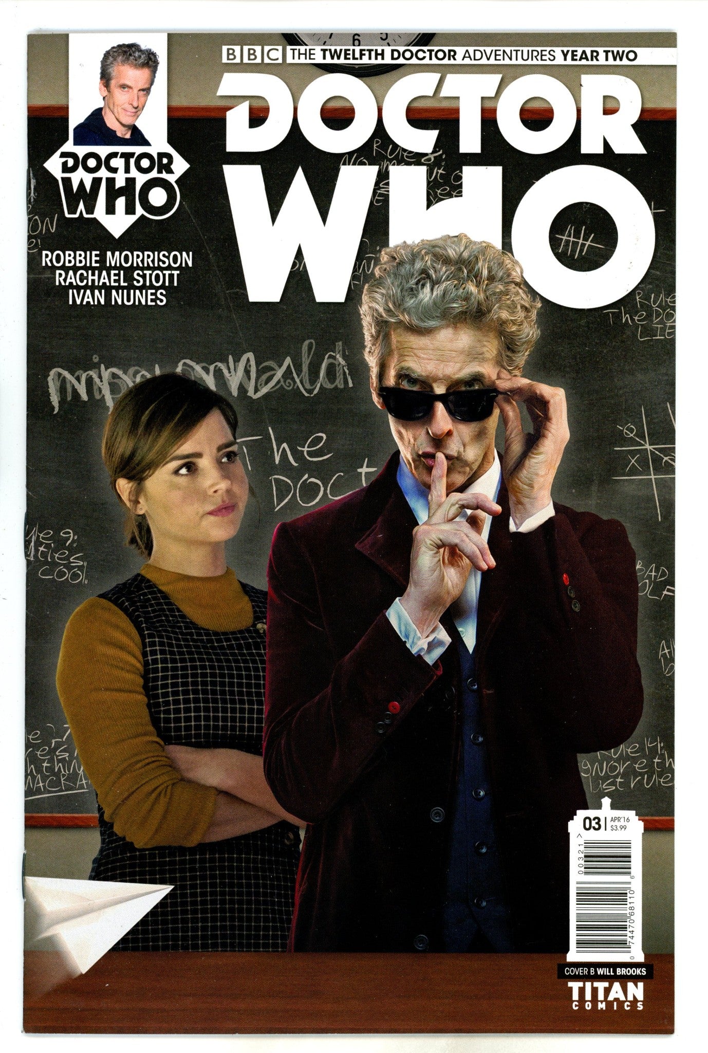 Doctor Who: The Twelfth Doctor Adventures: Year Two 3 Brooks Variant