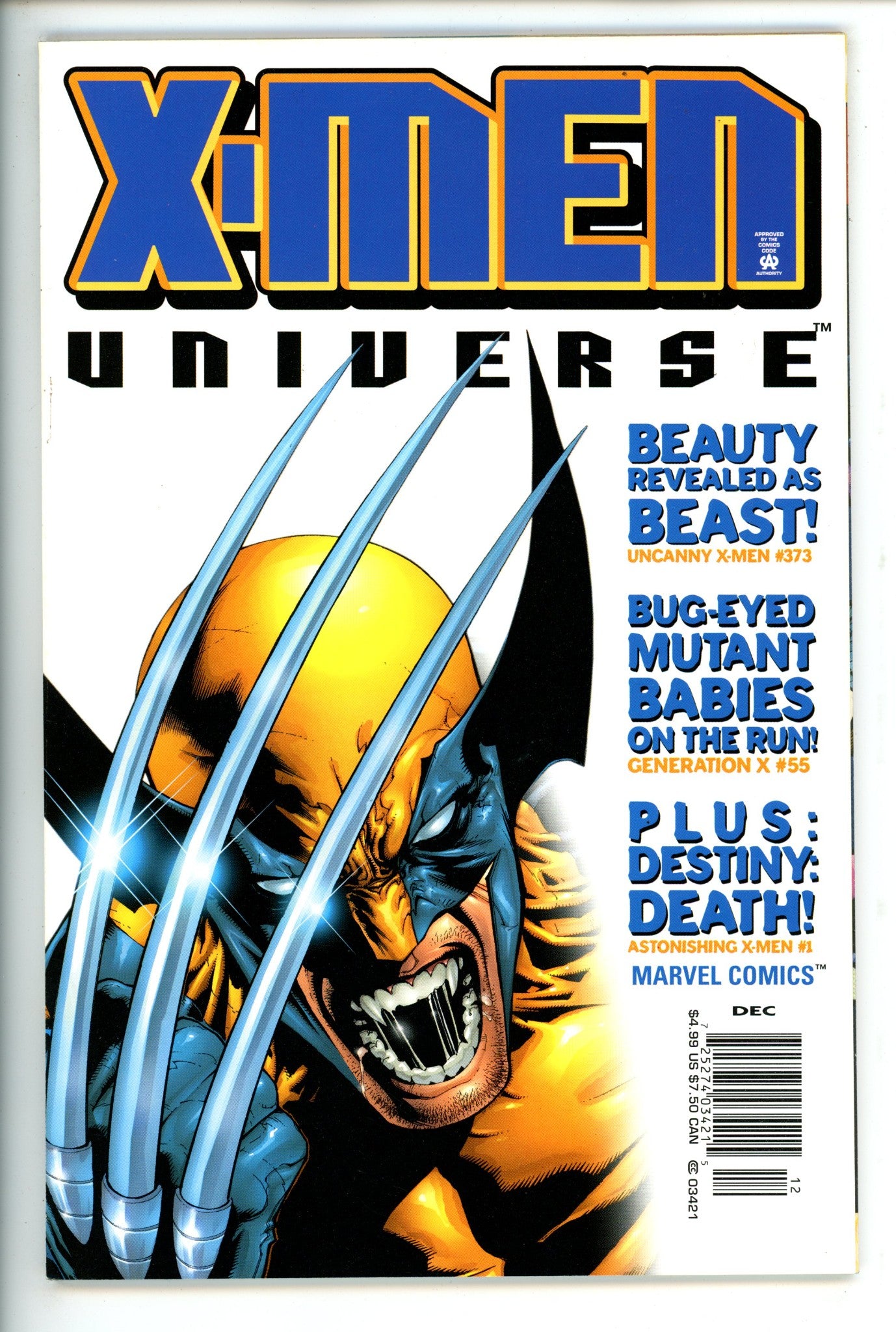 X-Men Universe 1 Newsstand