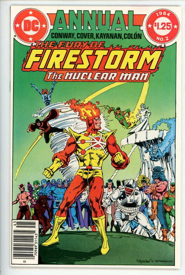 Fury of Firestorm Annual Vol 2 2 Newsstand