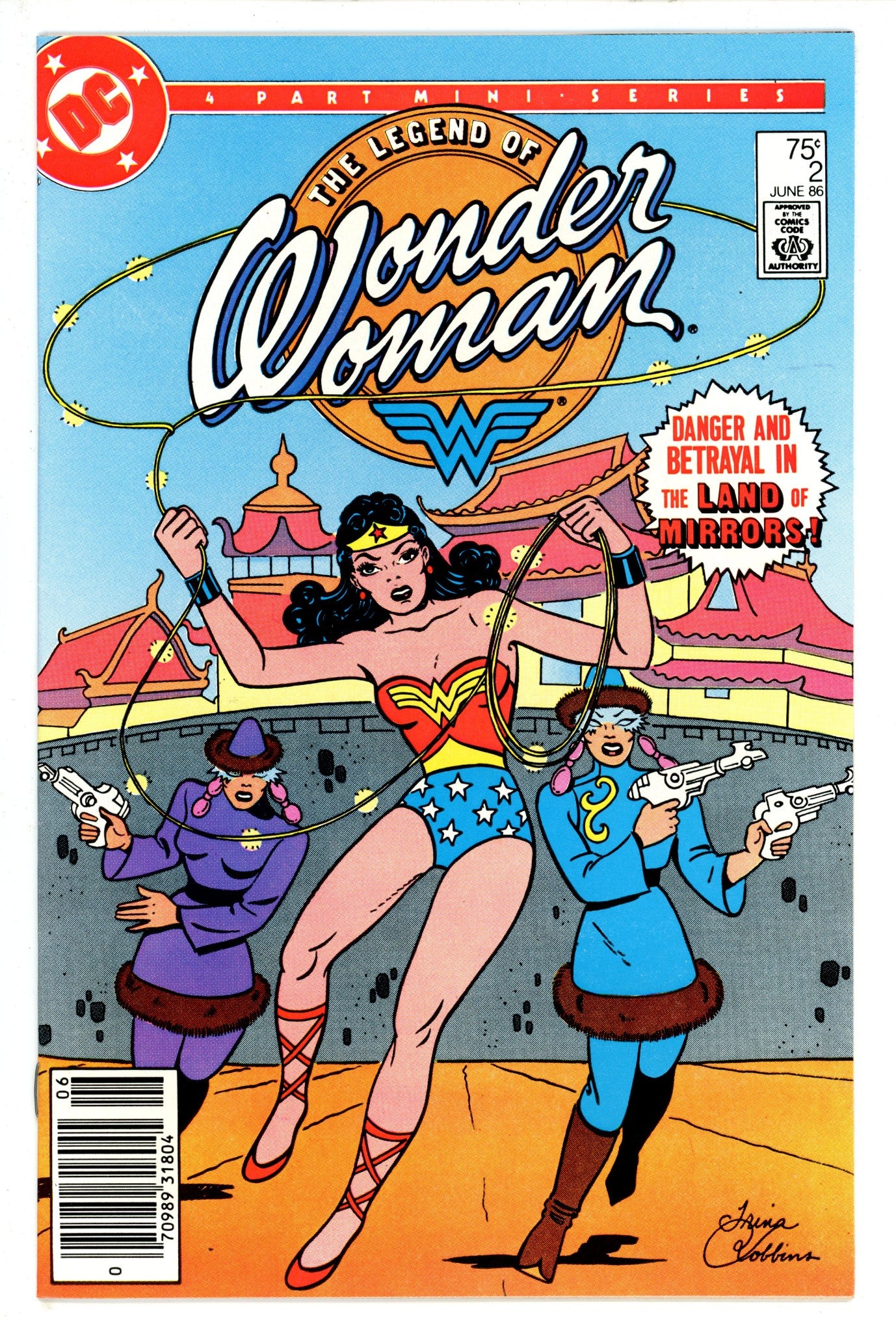 The Legend of Wonder Woman Vol 1 2 Newsstand (1986)